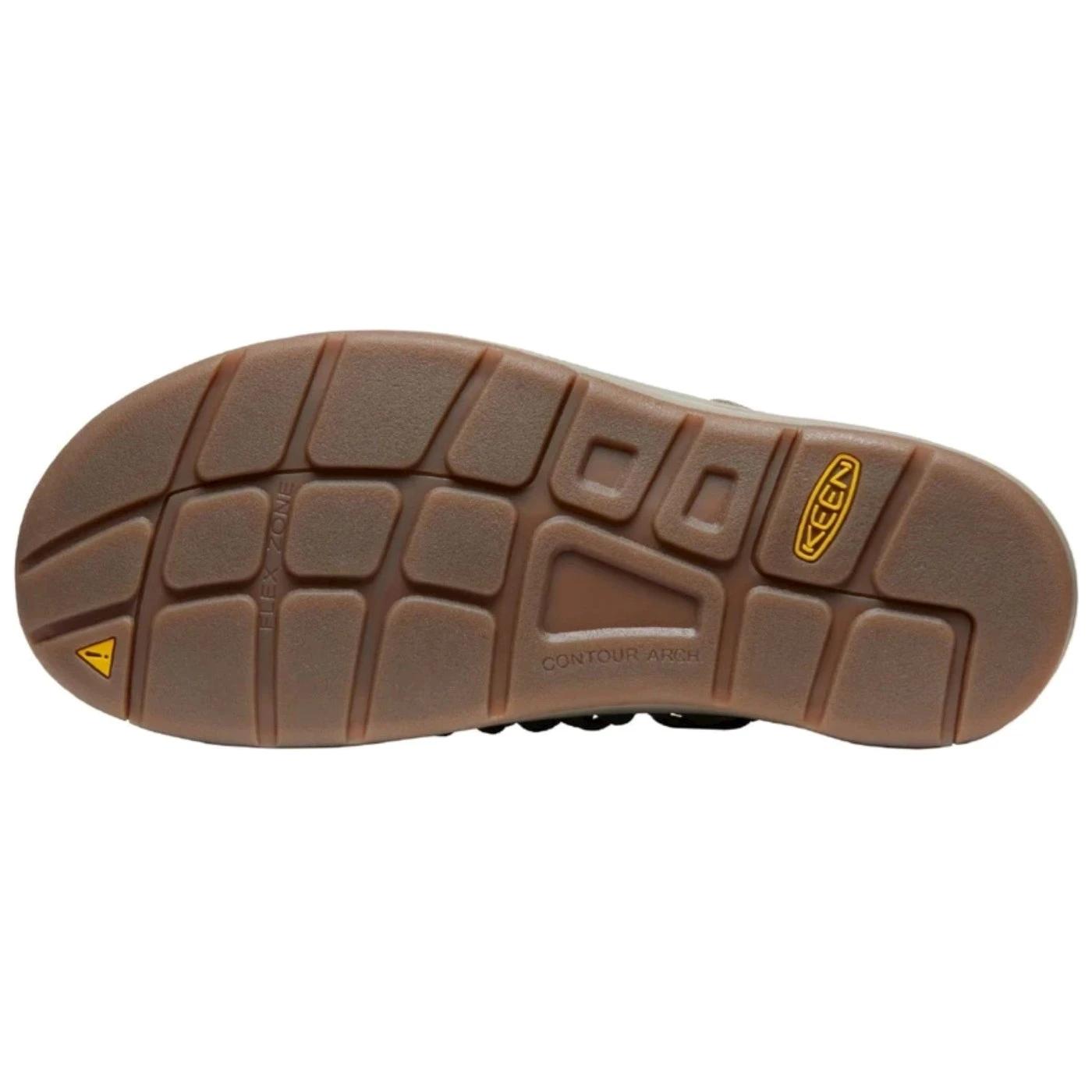 Sandalo uomo Keen Uneek 1025169 con elastico taupe 
