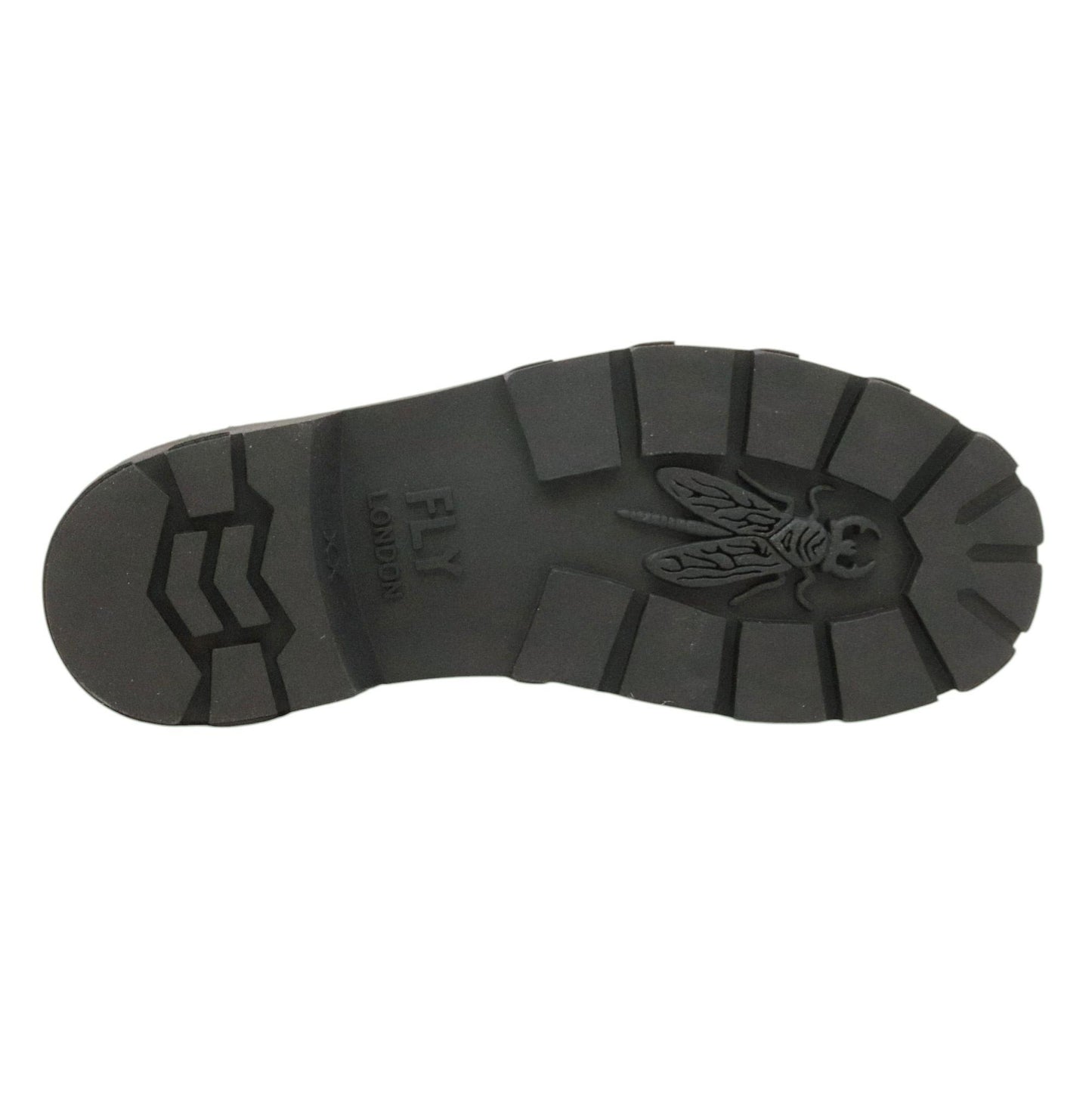 Fly London KELF167FLY stivaletto uomo pelle nera anticata 