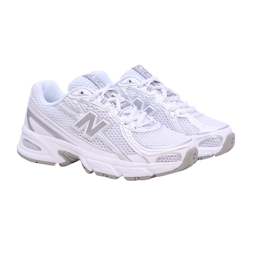 New Balance 740 White sneaker in tessuto bianco 