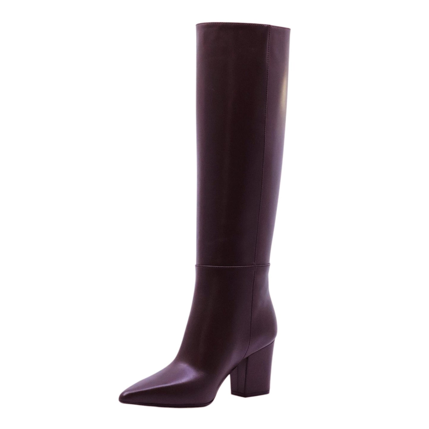 Anna F 9970 stivale donna in pelle marrone<BR/> 