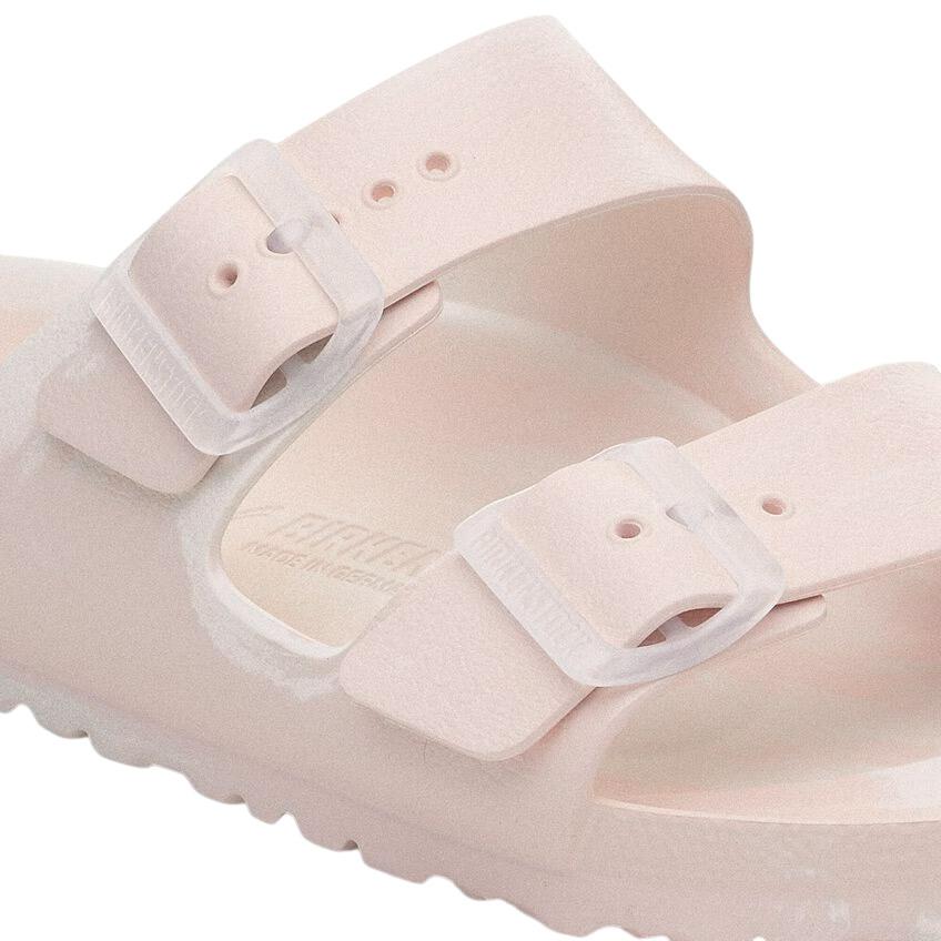 Birkenstock Arizona Eva sandalo plastico in rosa e bianco sfumato 