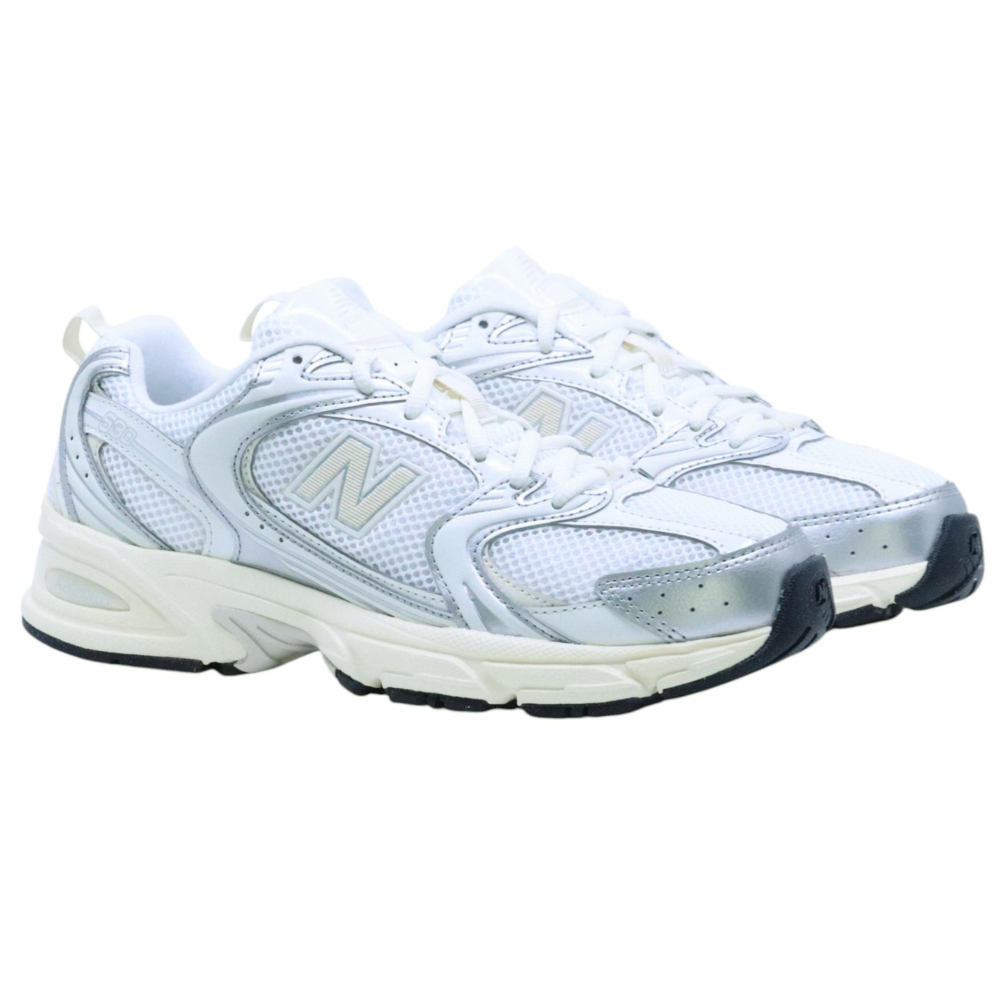 New Balance U530ESB sneaker donna in tessuto bianco 