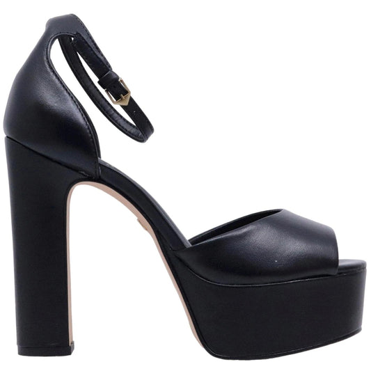 Sandalo donna Carrano 541001 in pelle nera 