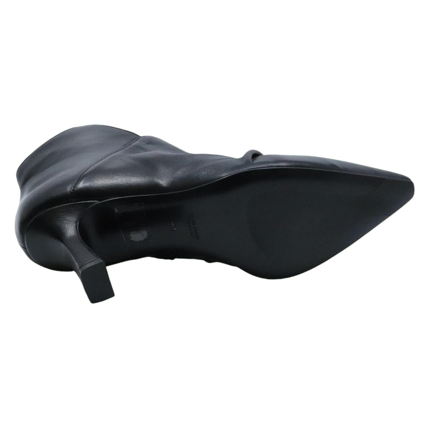 Tronchetto da donna The Seller BR317 in pelle nera 