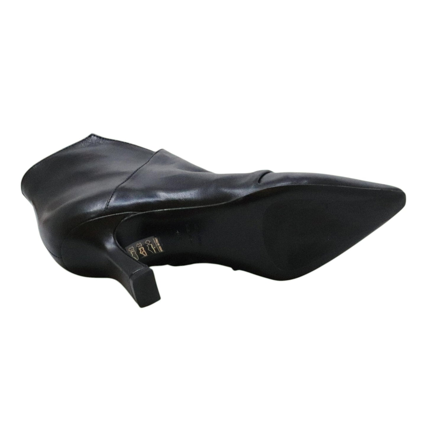 The Seller BR317 tronchetto donna in pelle nera 