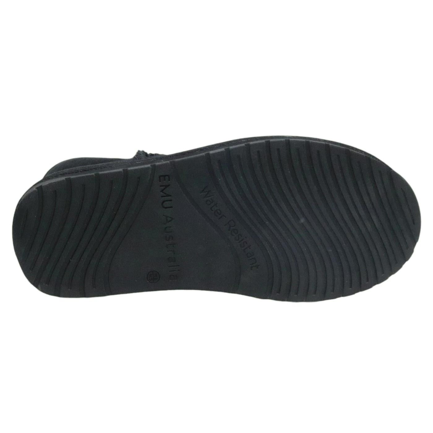 EMU Australia Stinger Micro stivaletti da donna in montone nero 