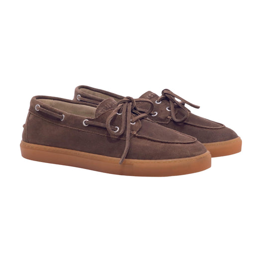 Copenhagen Studios CPH160 scarpa da barca uomo in camoscio New Mokka 