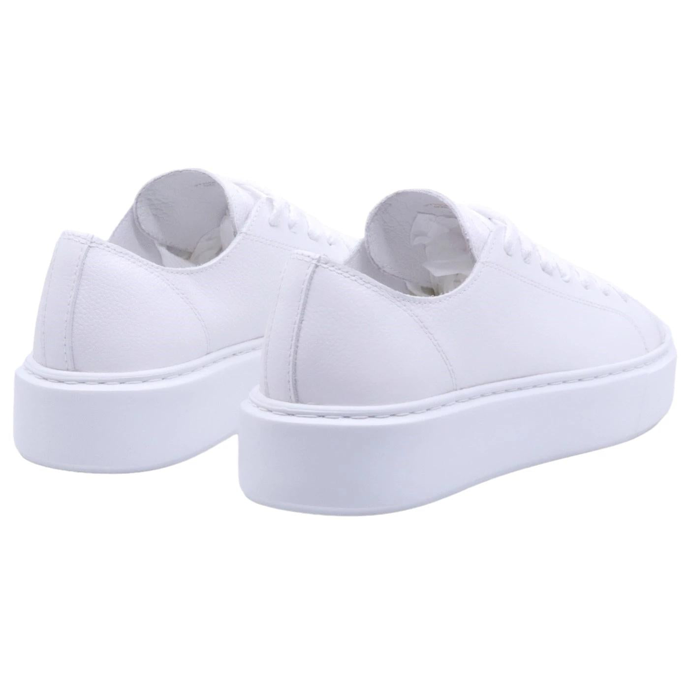 Sneaker donna Crime London 27750 Raw Cut in pelle bianca 