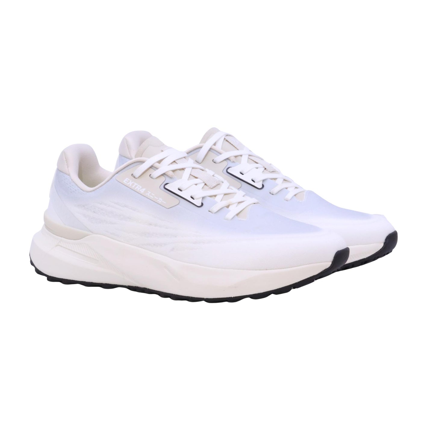 Extr4 Kaizen 4.04 sneaker uomo bianca in tessuto tecnico traspirante 