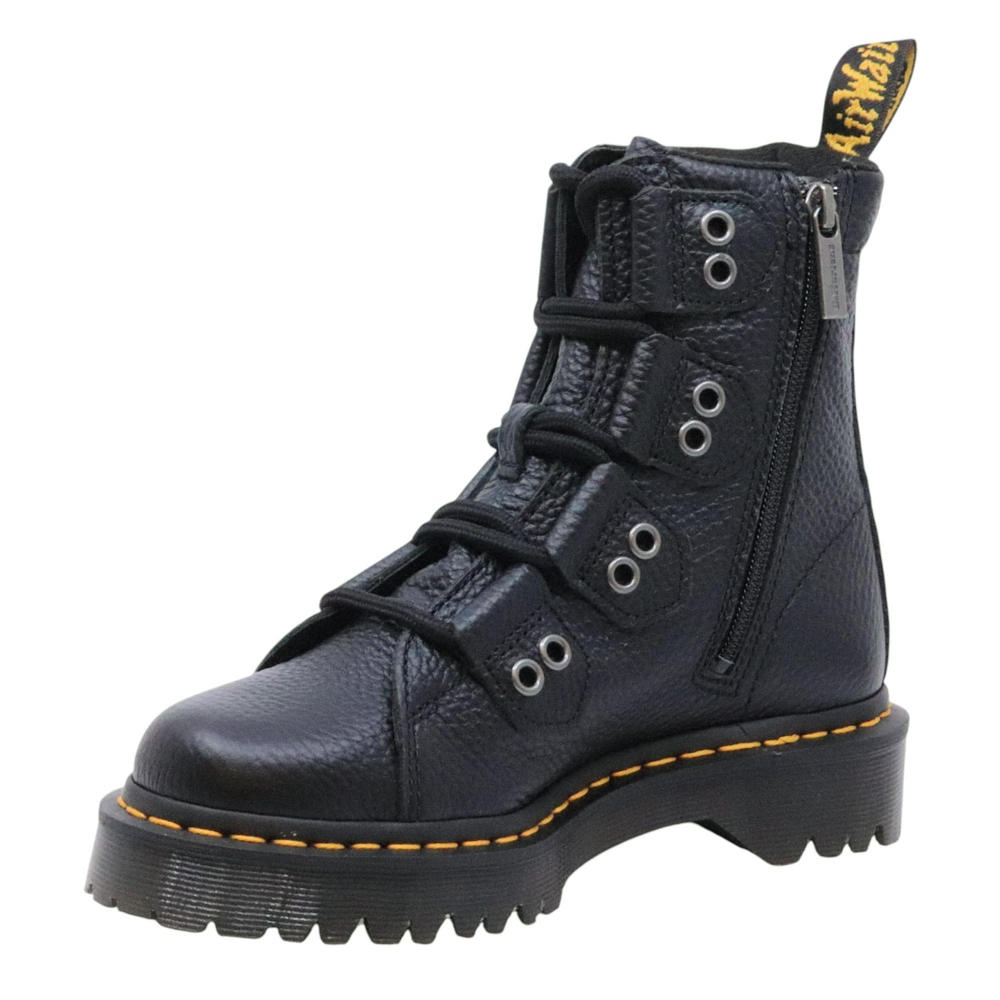 Dr. Martens 1460 Bex LTT in pelle morbida di colore nero 1460LTT4TIEBOOTBLACK DR MARTENS