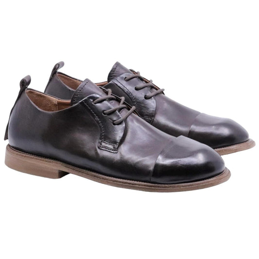 AS98 Antol U97105 scarpa allacciata uomo in pelle marrone 