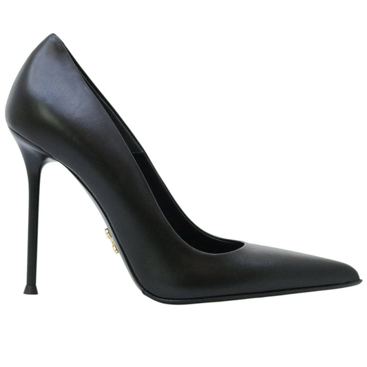 Sergio Levantesi Ley5 décolleté donna in pelle nera 