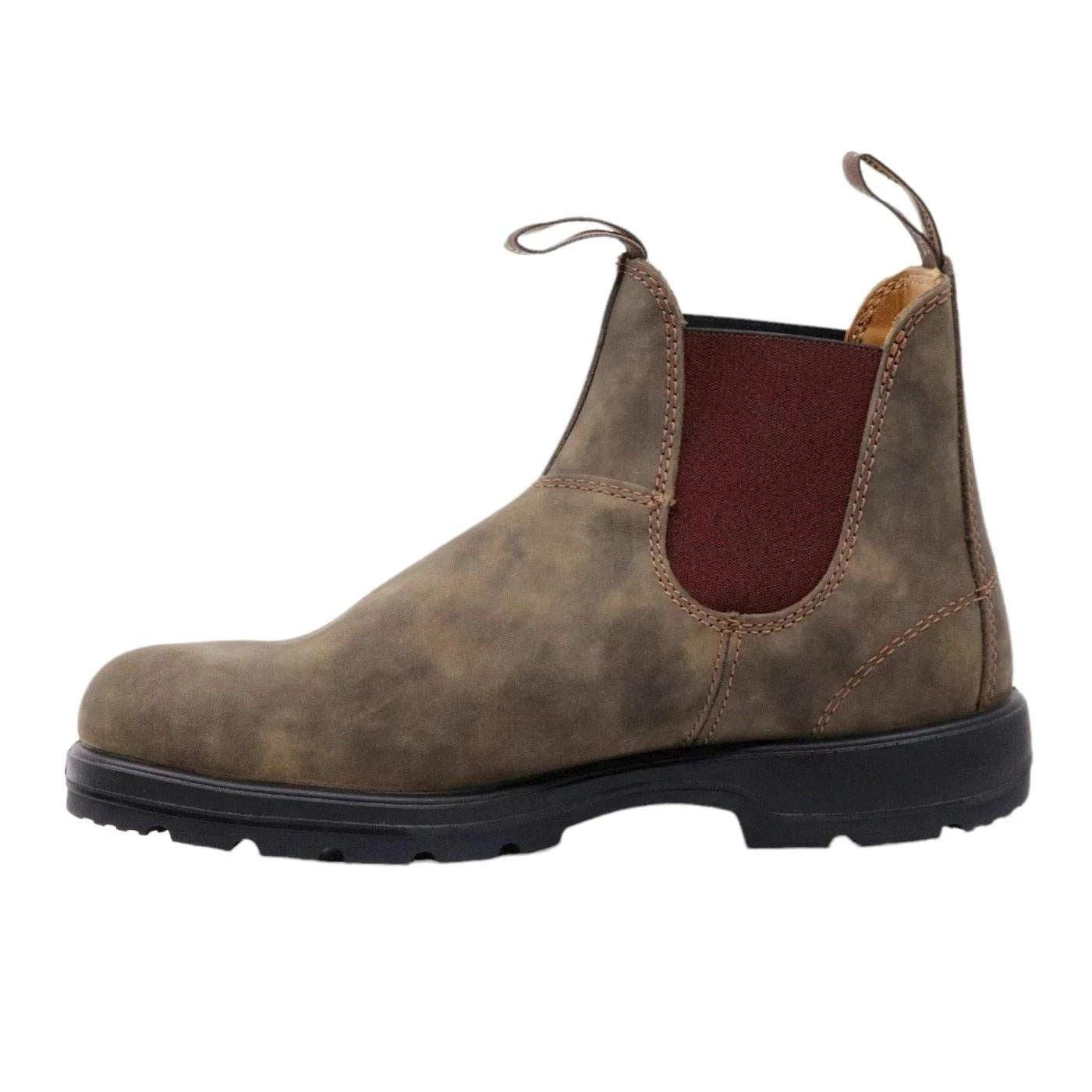 Blundstone 585 chelsea boot unisex in pelle marrone 