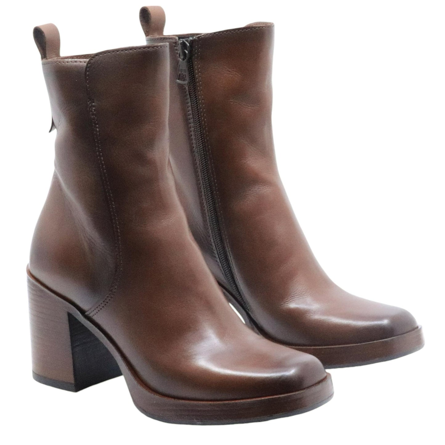 Stivaletto donna Mjus Maddalena P96212 in pelle marrone 