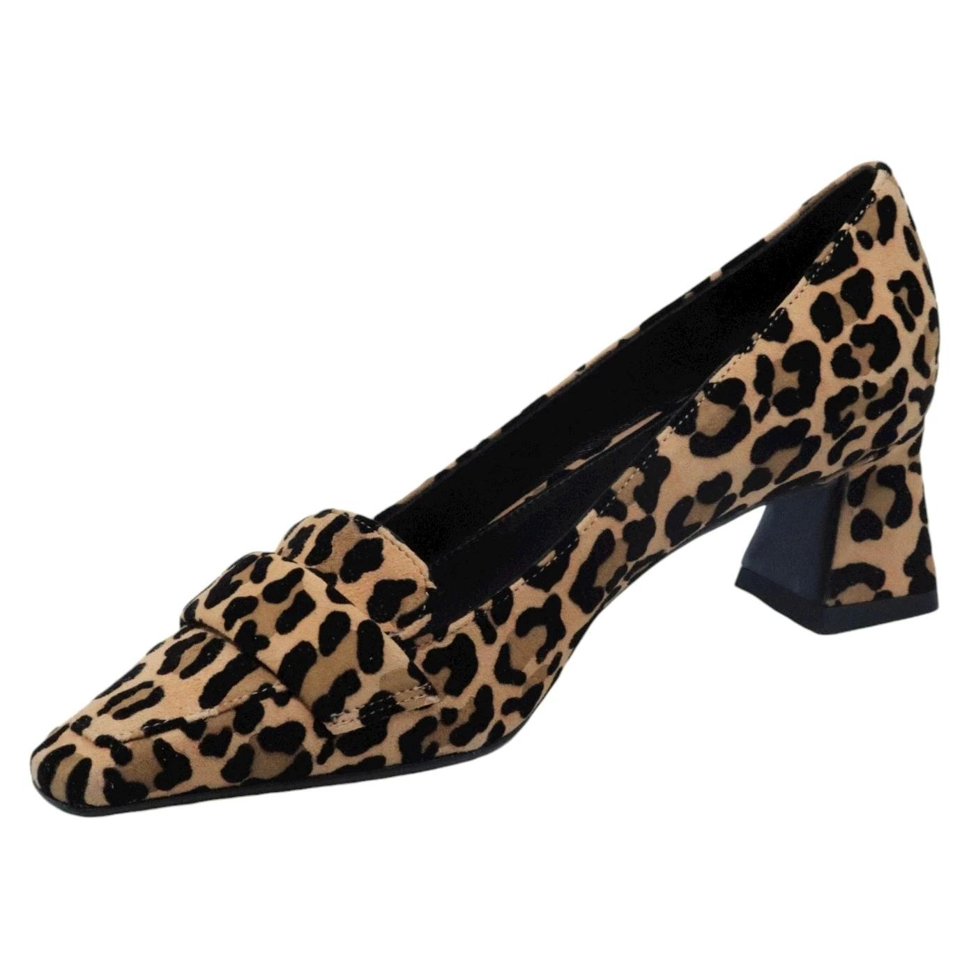 Mocassino Chantal 1962 2397 in camoscio maculato 