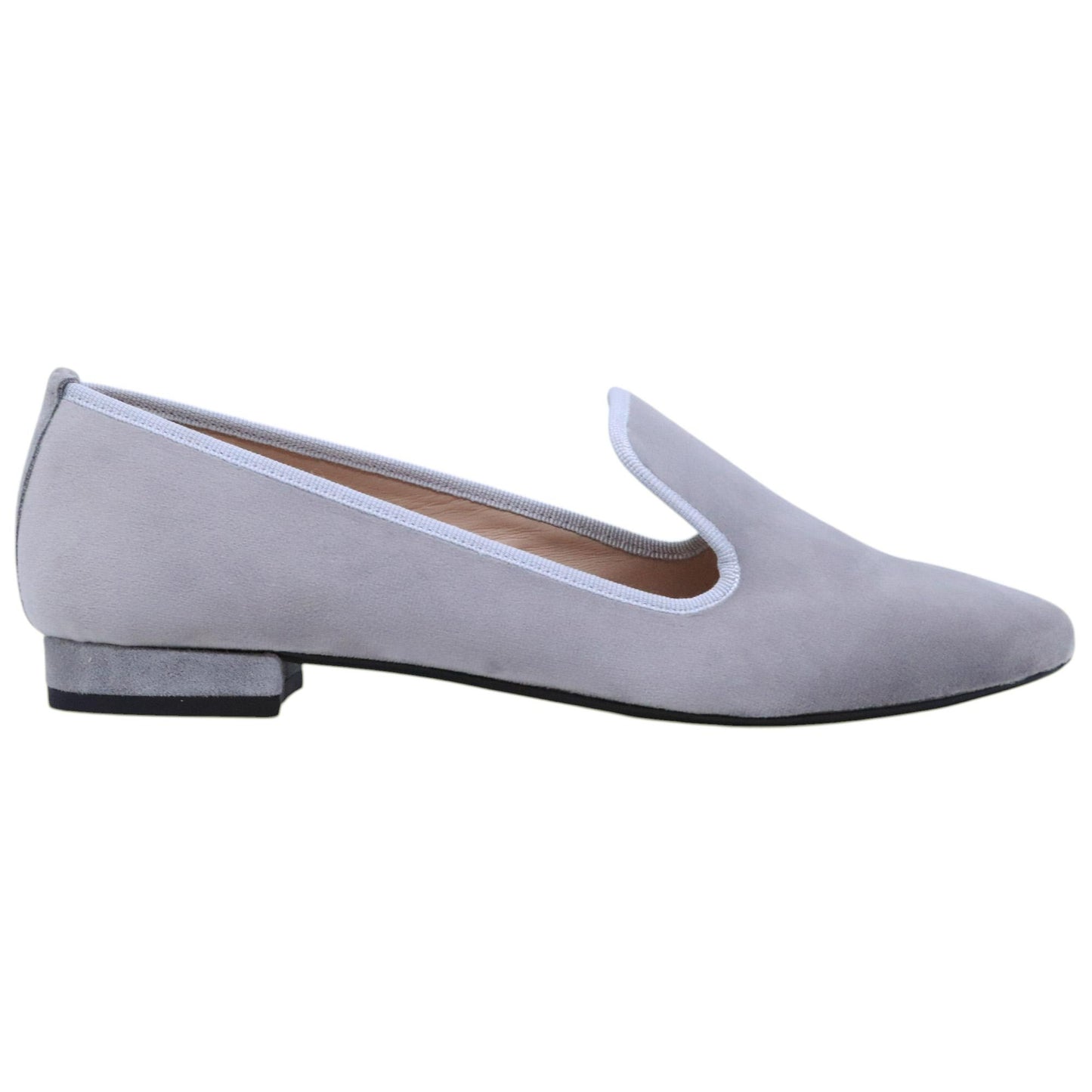 Ballerina da donna Jaffè modello 641 in velluto grigio 