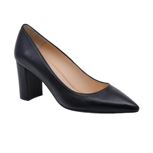 Décolleté donna Le Briella Z826  in elegante pelle di colore nero 