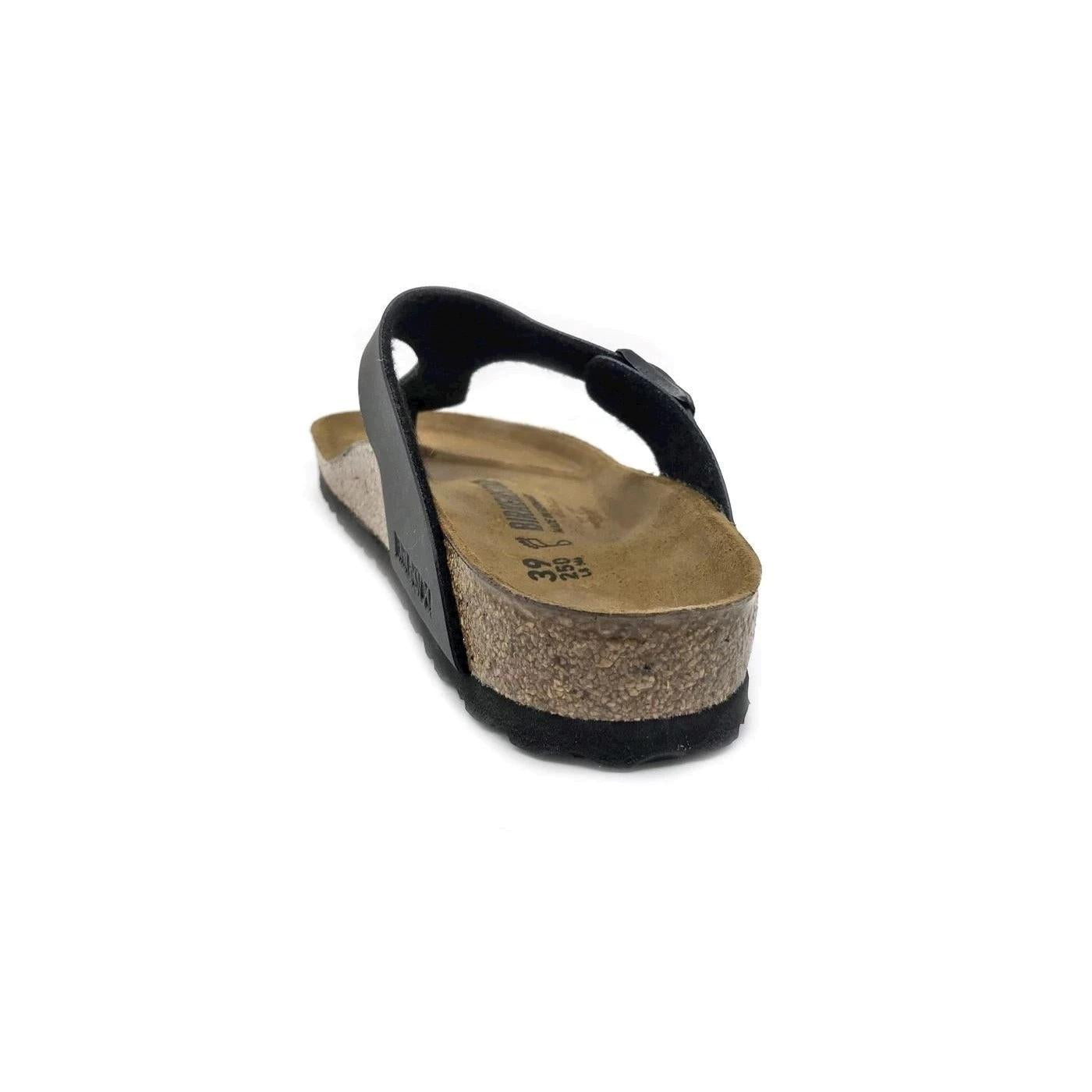 Birkenstock Gizeh Birko-Flor Black sandalo infradito Regular Fit 