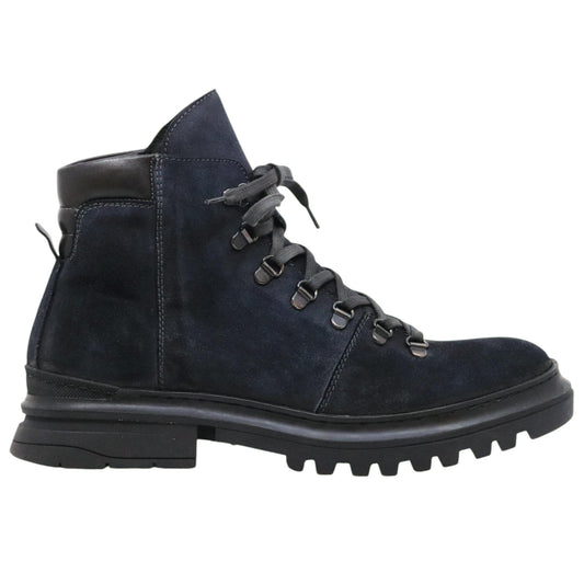 Pawelk's 20704 pedula uomo pelle scamosciata ingrassata nero 20704VELOUR OLDNERO PAWELK'S