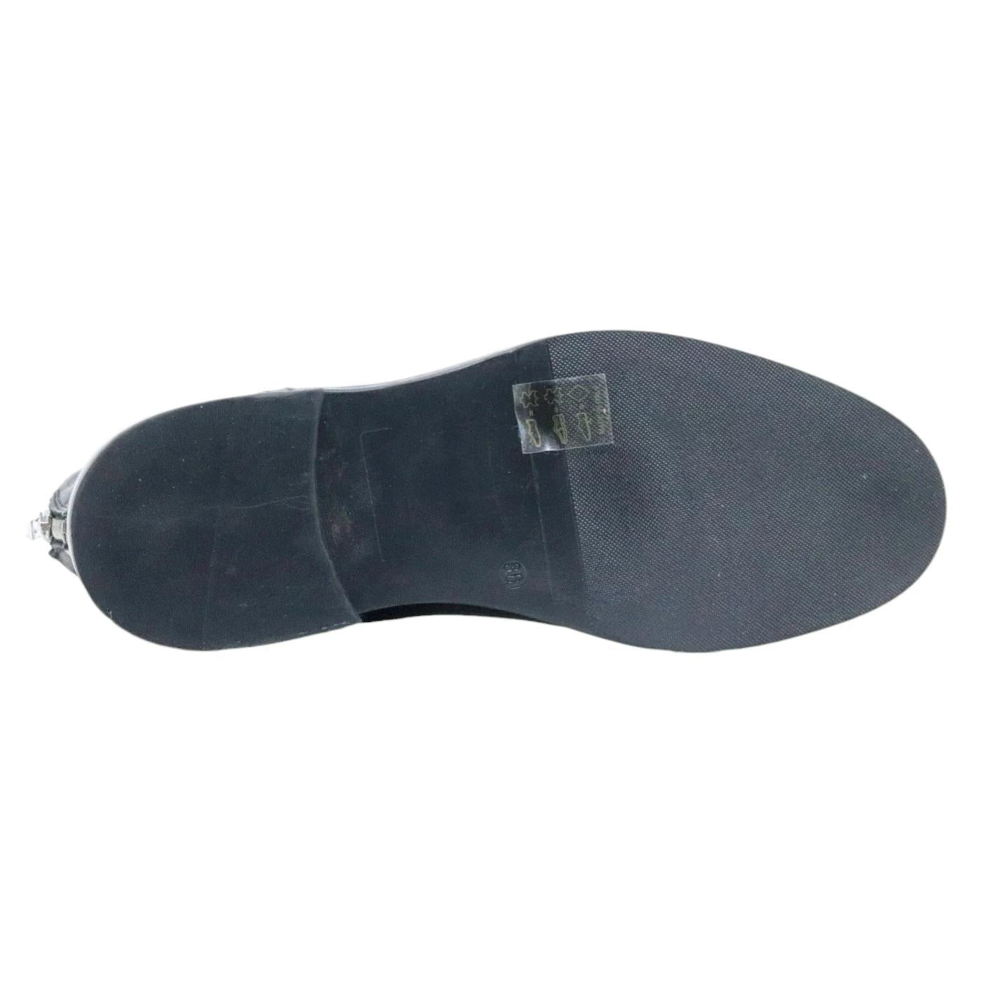 Stivaletto donna Curiositè 2629 in pelle nera 