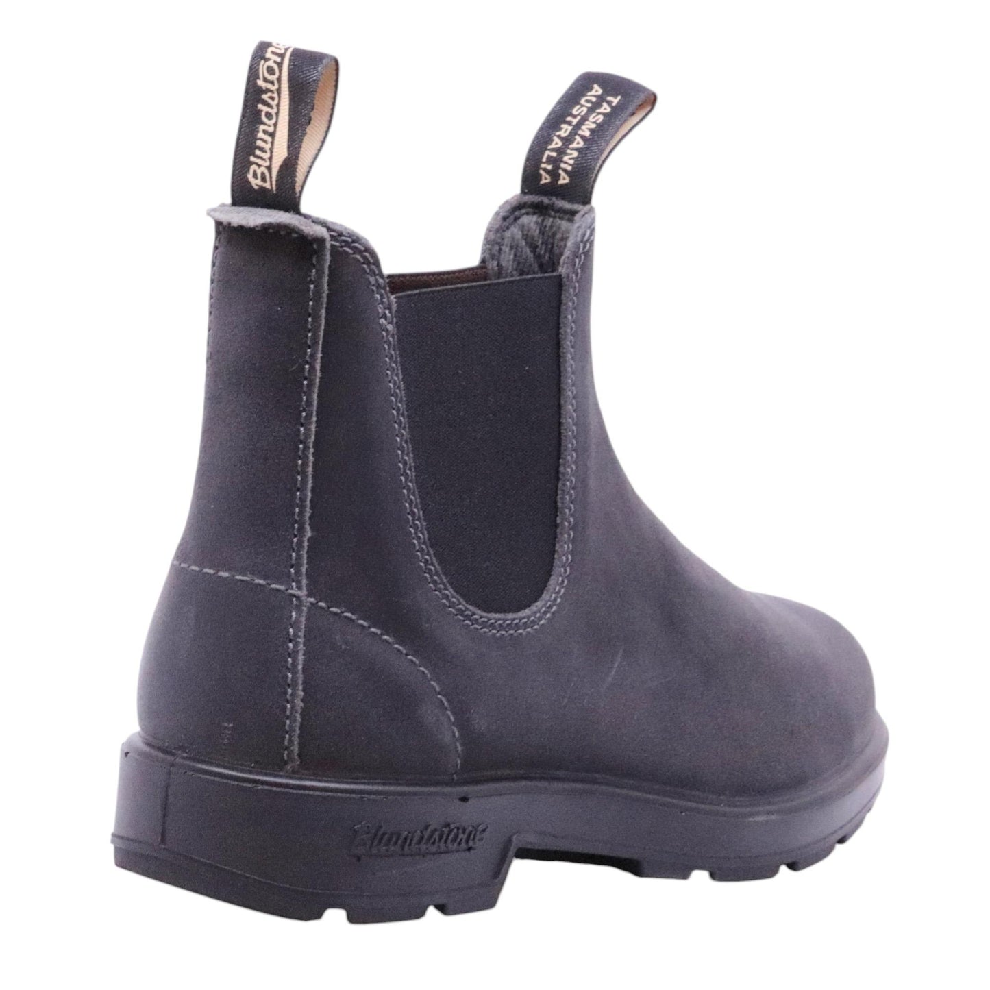 Blundstone 1910 chelsea boot unisex in camoscio cerato grigio 