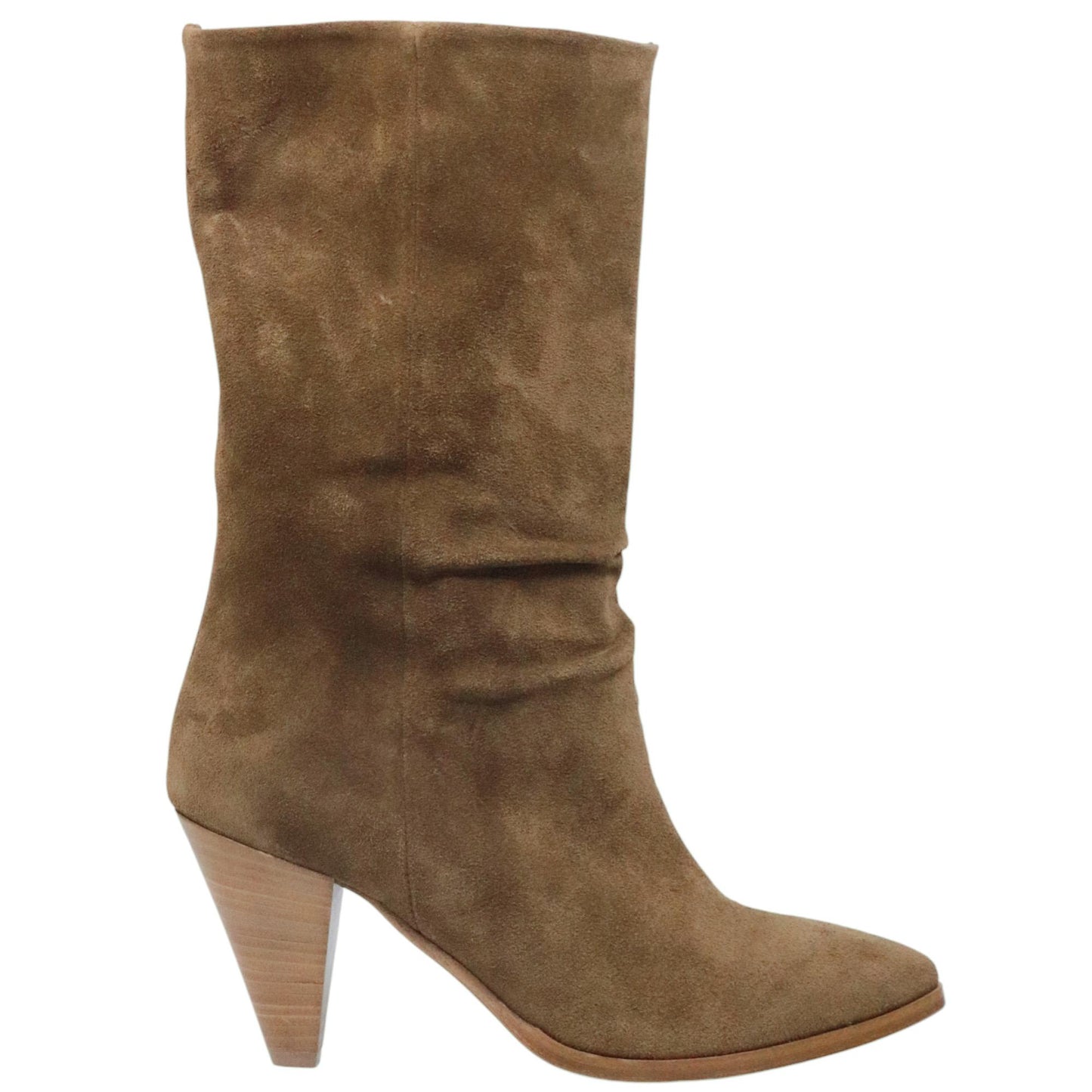 Stivaletto donna Curiositè 2710 in camoscio marrone 