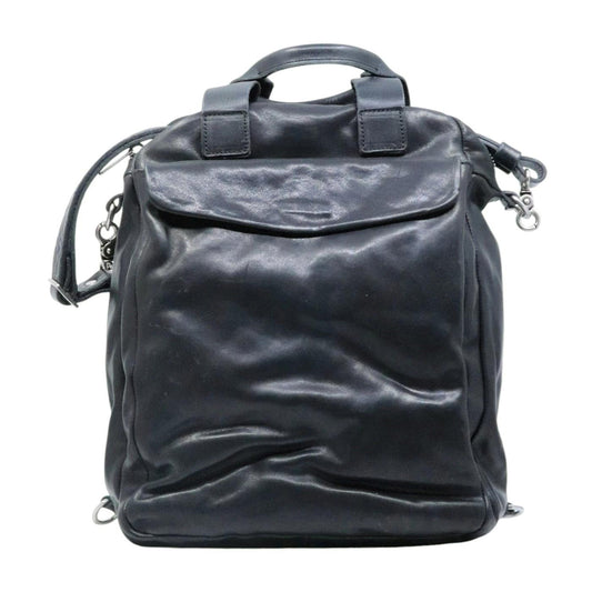 Zaino AS98 Galen in pelle nera 