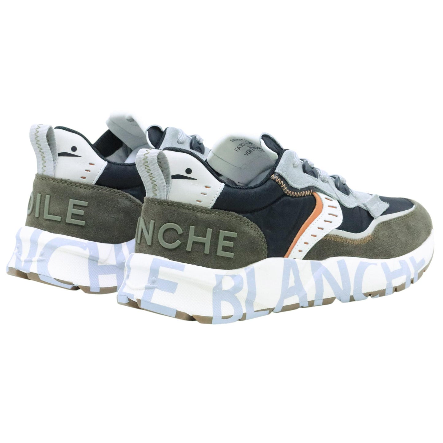 Voile Blanche Club 01 Sneaker uomo in camoscio verde 