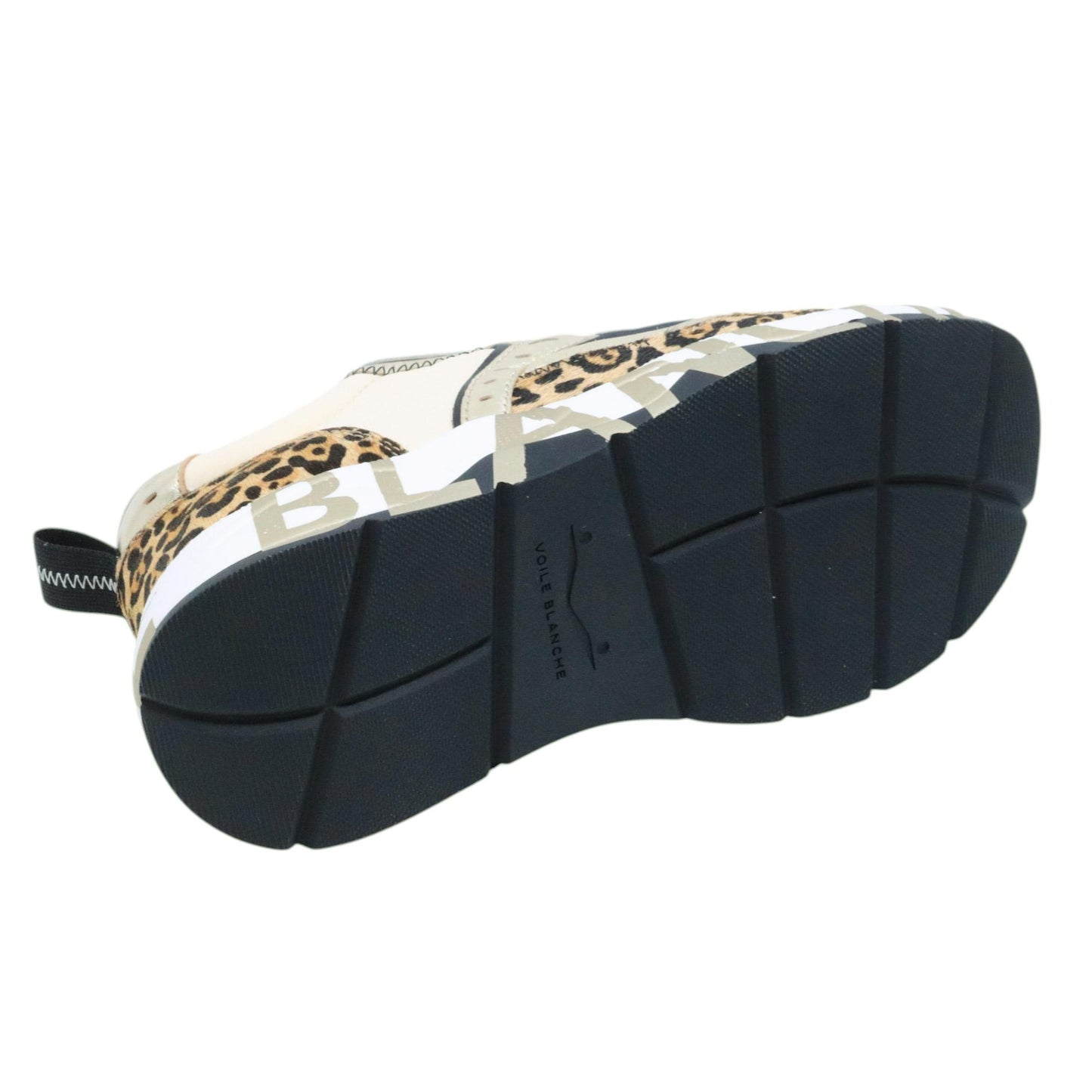 Voile Blanche Club 105 Sneaker donna in cavallino leopard 