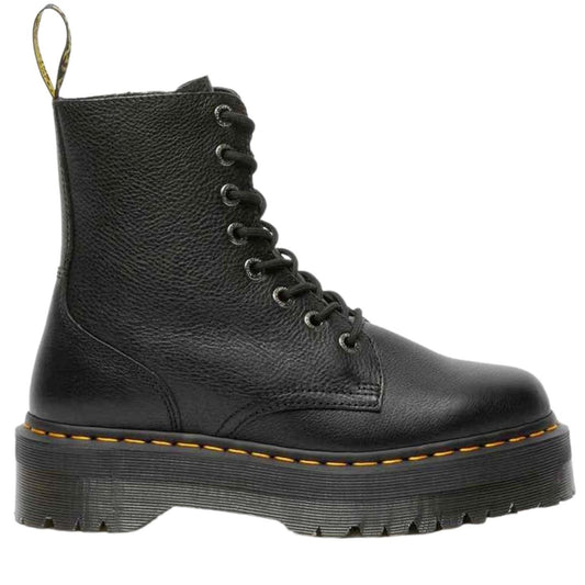 Dr. Martens Jadon III anfibio platform donna in pelle pisa nera 