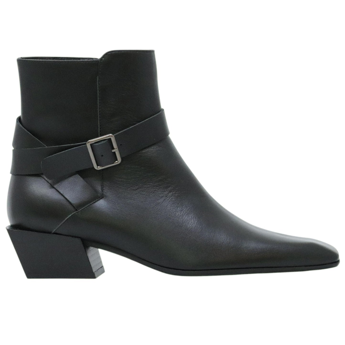 Ras 8260 stivaletto donna pelle nera 