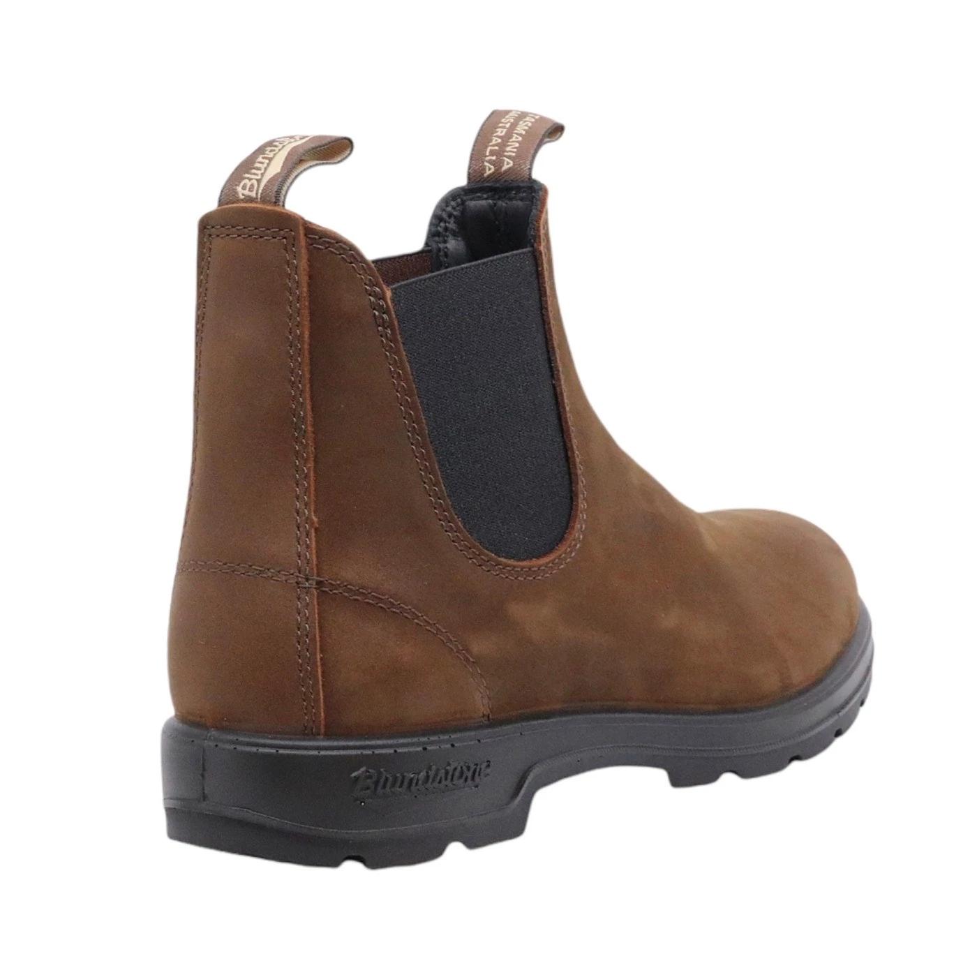 Blundstone 1609 chelsea boot in pelle marrone 