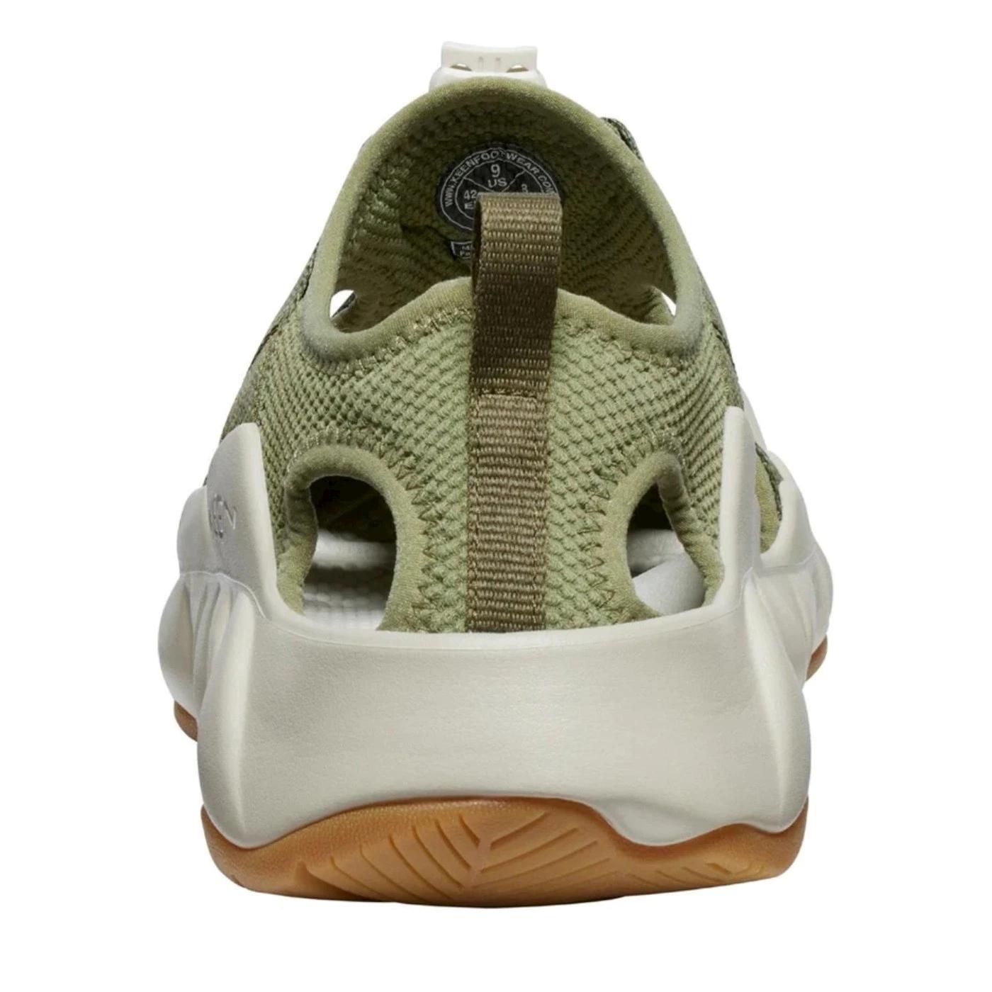 Sandalo uomo Keen Hyperport H2 1028654 con elastico verde oliva 