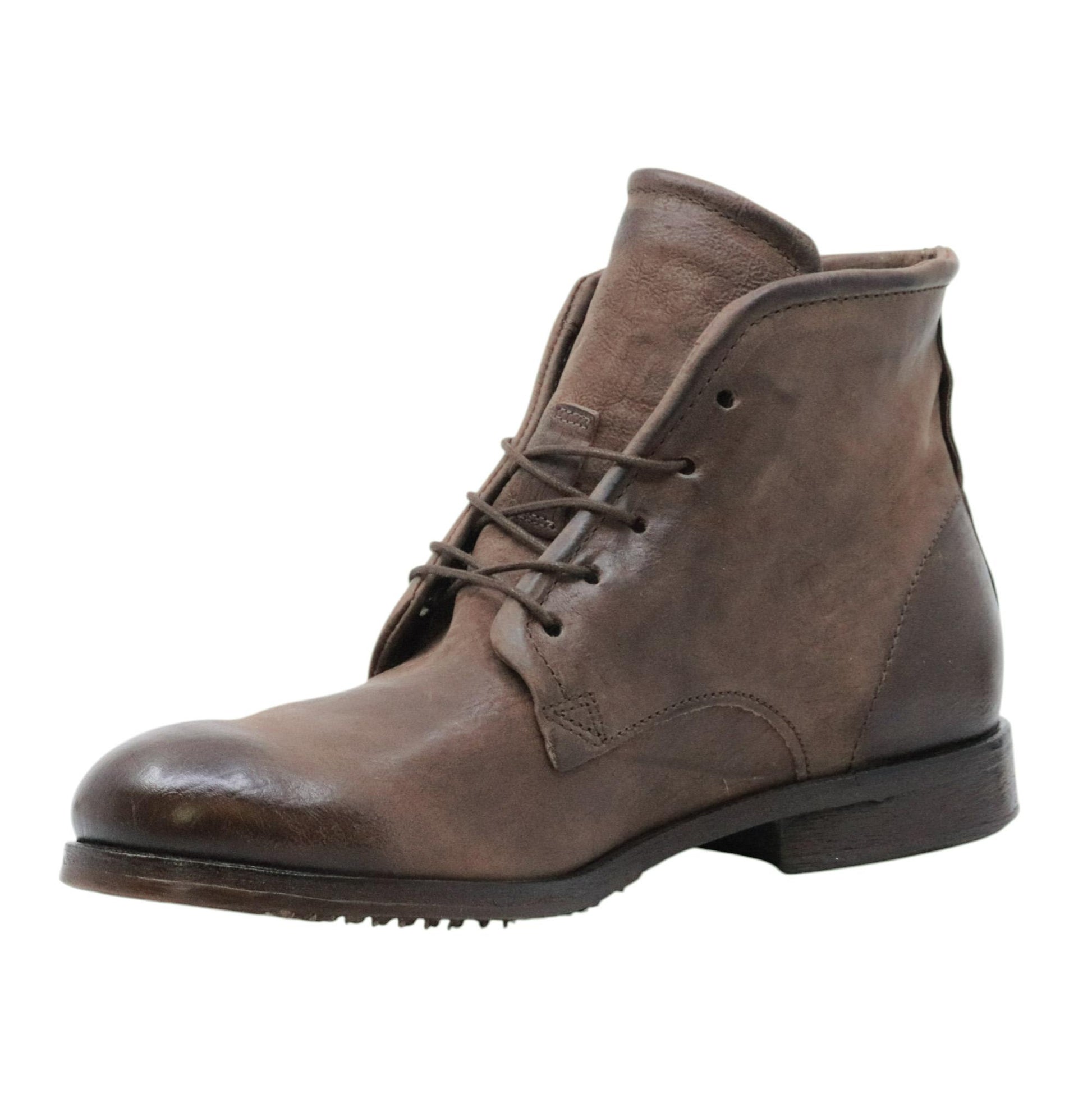 Stivaletto uomo A.S. 98 401201 in pelle marrone martellata 