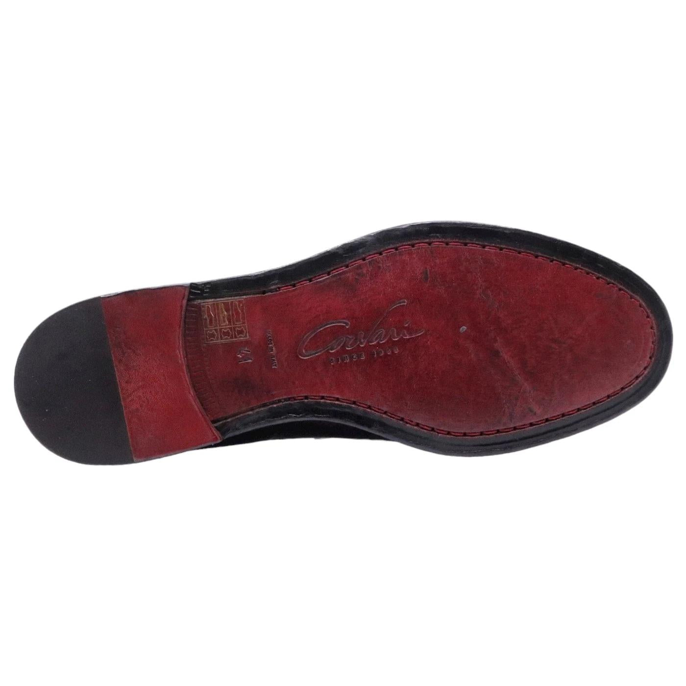 Mocassino uomo Corvari 1830 in pelle bordeau 
