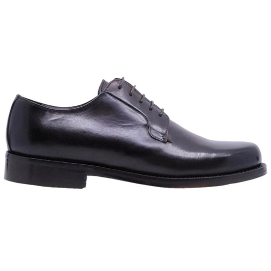 Scarpa Derby uomo Crispiniano 490 in pelle nera 