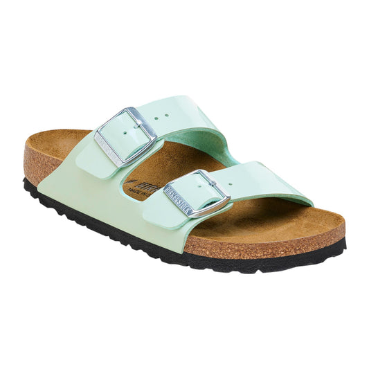 doppia fibbia verde acqua ARIZONA-BFPAT-SUGREENAZZURRO BIRKENSTOCK