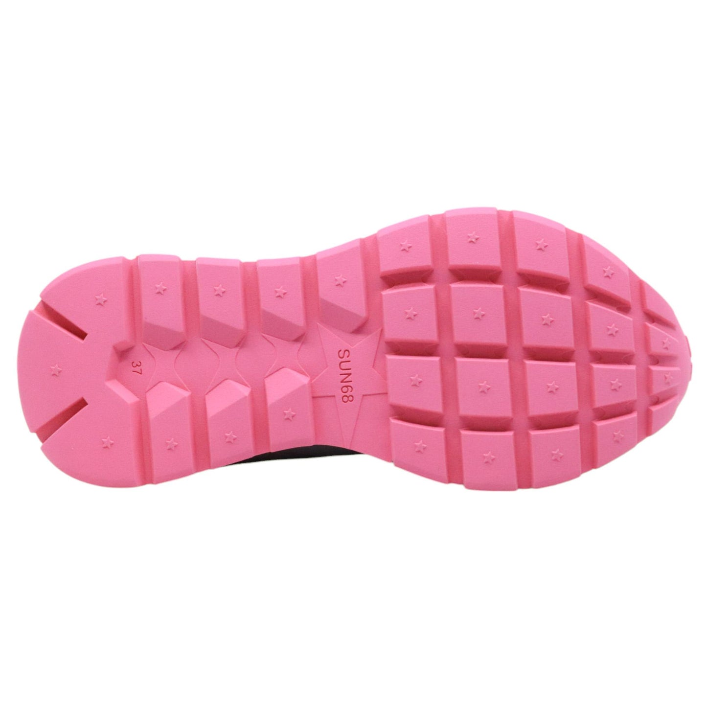 Sneaker donna Sun68 Ally Solid Nylon Z35201 in tessuto grigio 