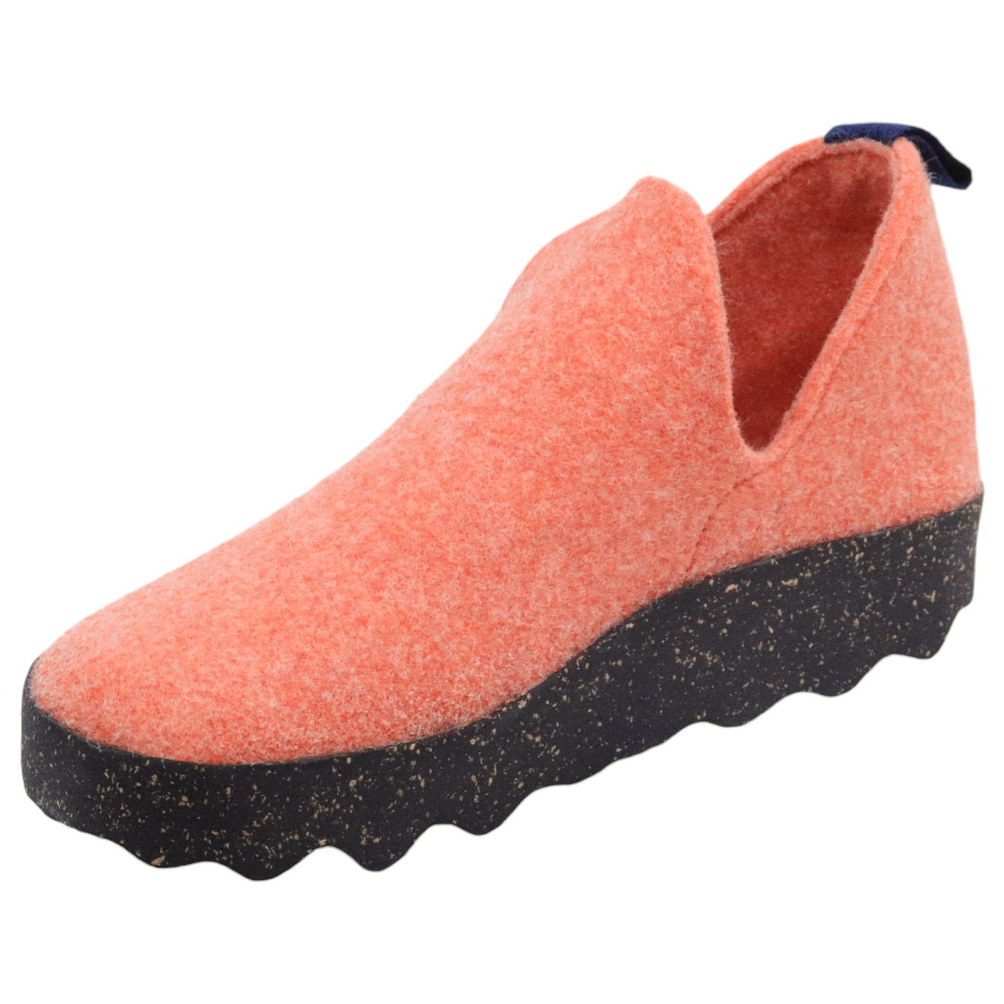 Asportuguesas City scarpa donna in lana arancio 