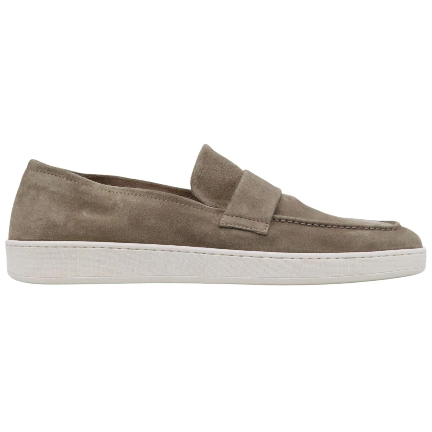 Mocassino uomo Rossano Bisconti 750 in camoscio antilope 