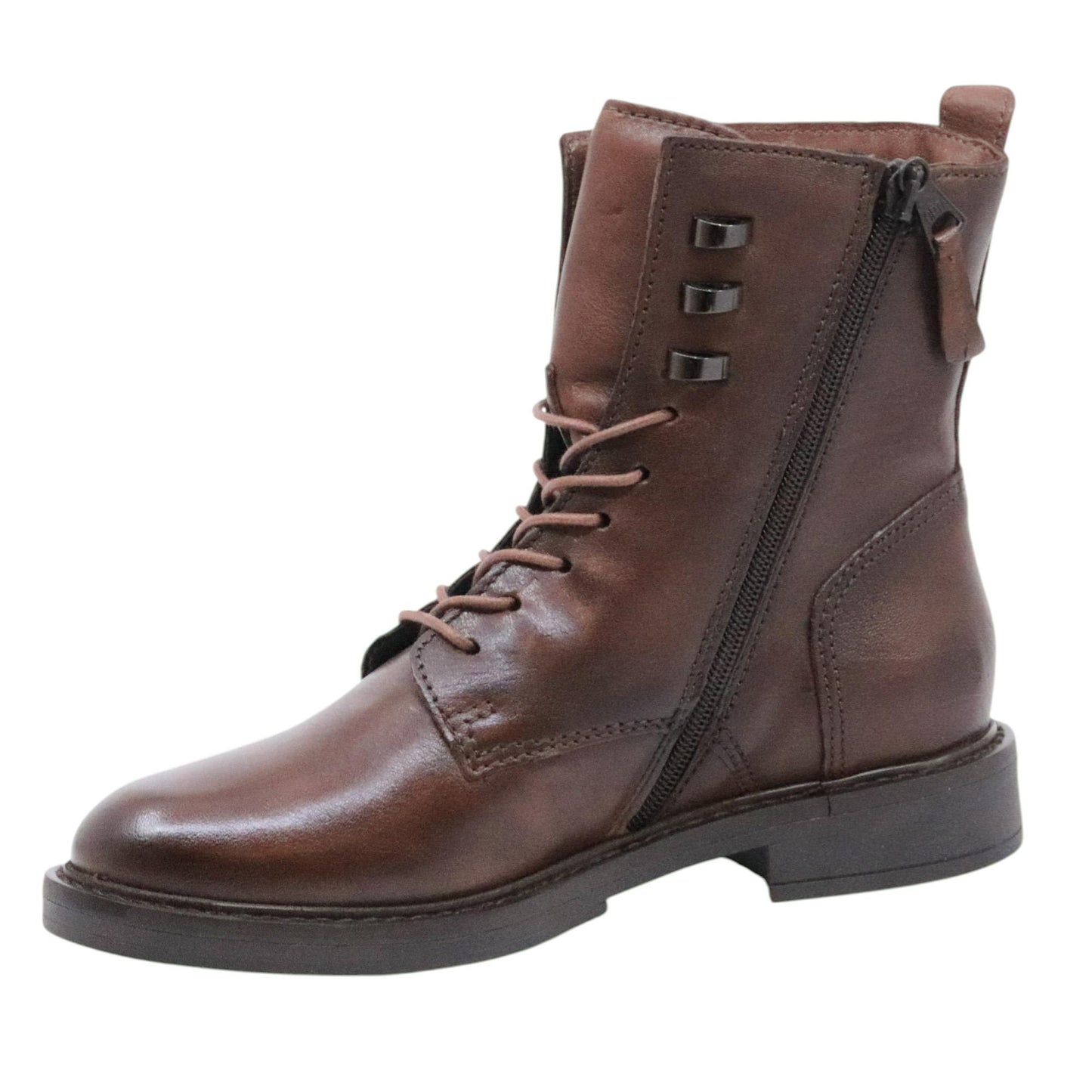 MJUS T81208 Fiammetta anfibio donna in pelle marrone cioccolato 