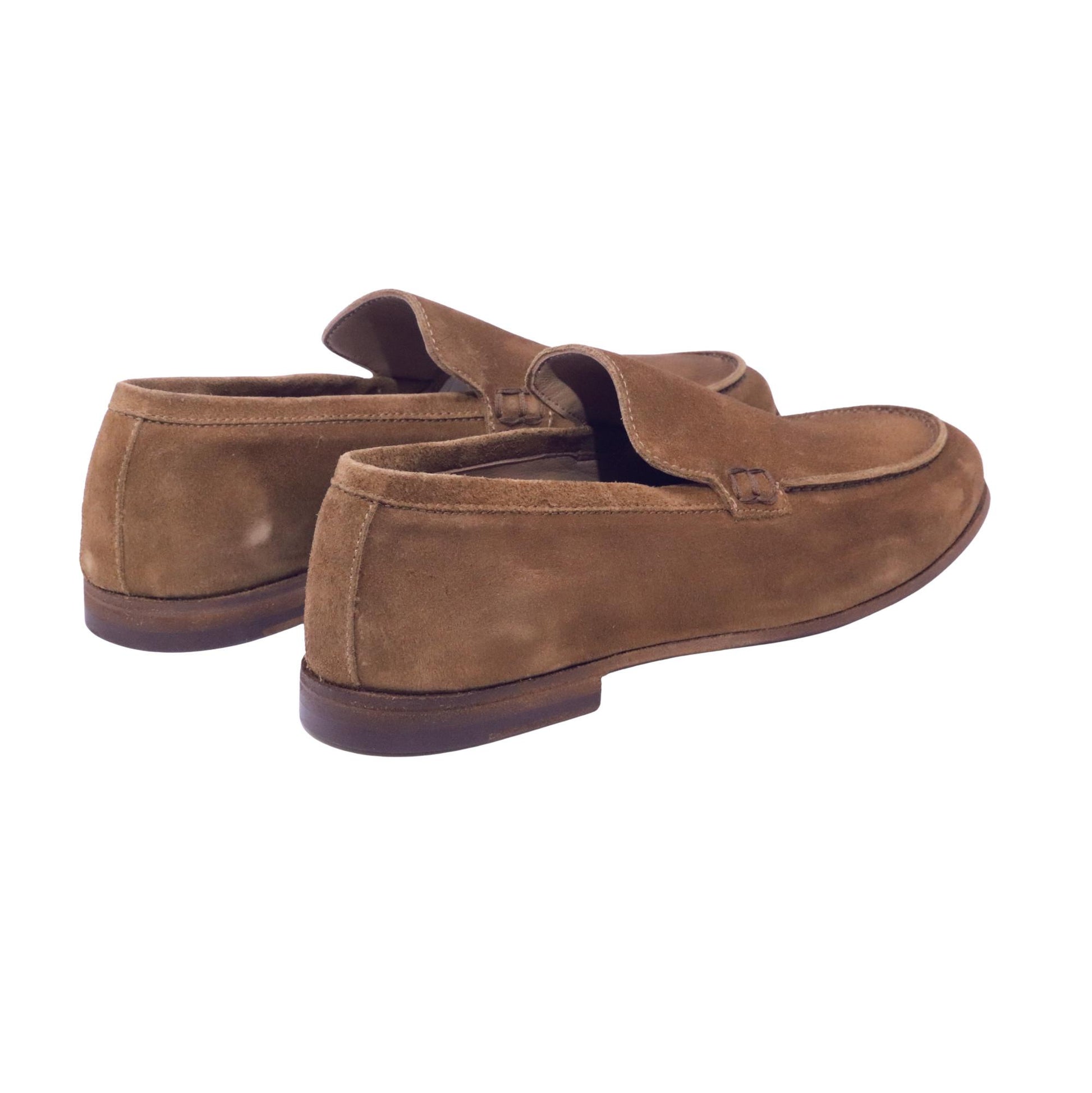 Ducanero 2969 Sensory mocassino uomo in camoscio marrone birra 
