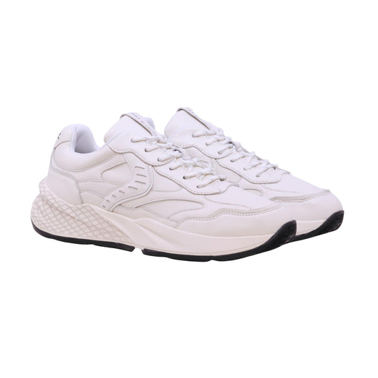 Voile Blanche Club22 sneaker uomo in pelle bianca 