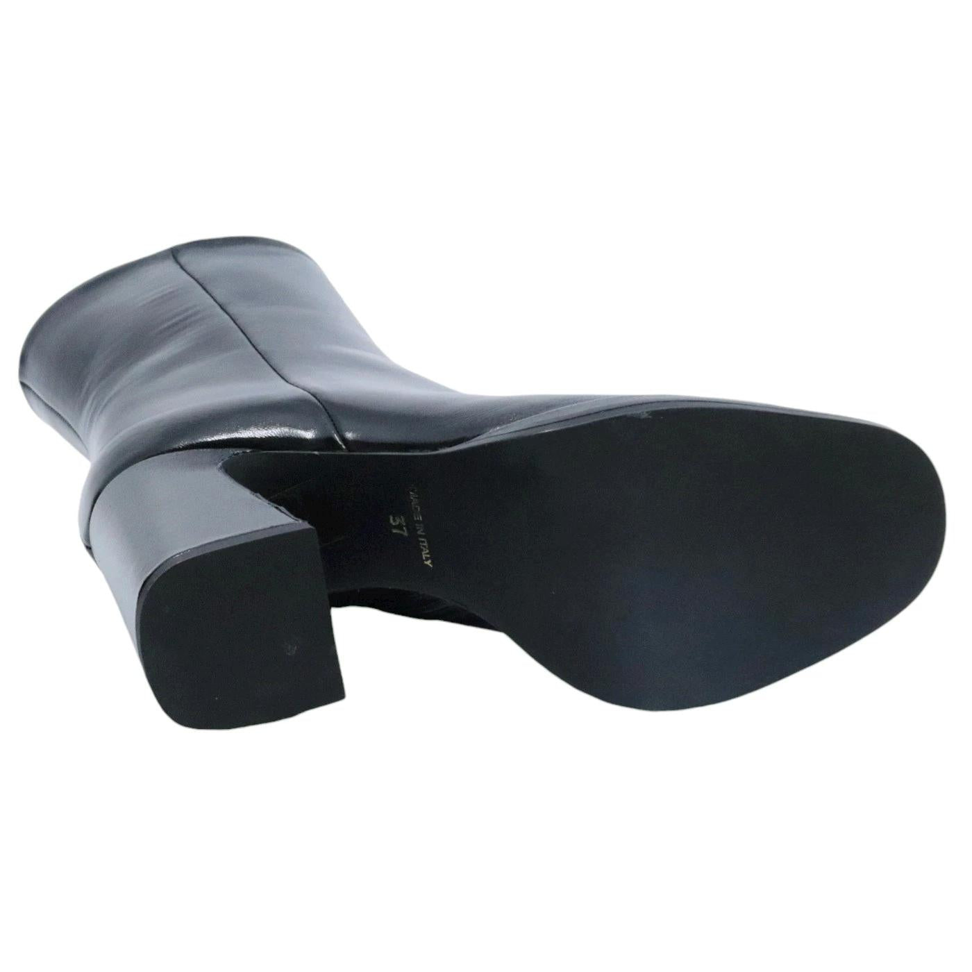 Stivaletto donna Chantal 1962 2459 in pelle nera 