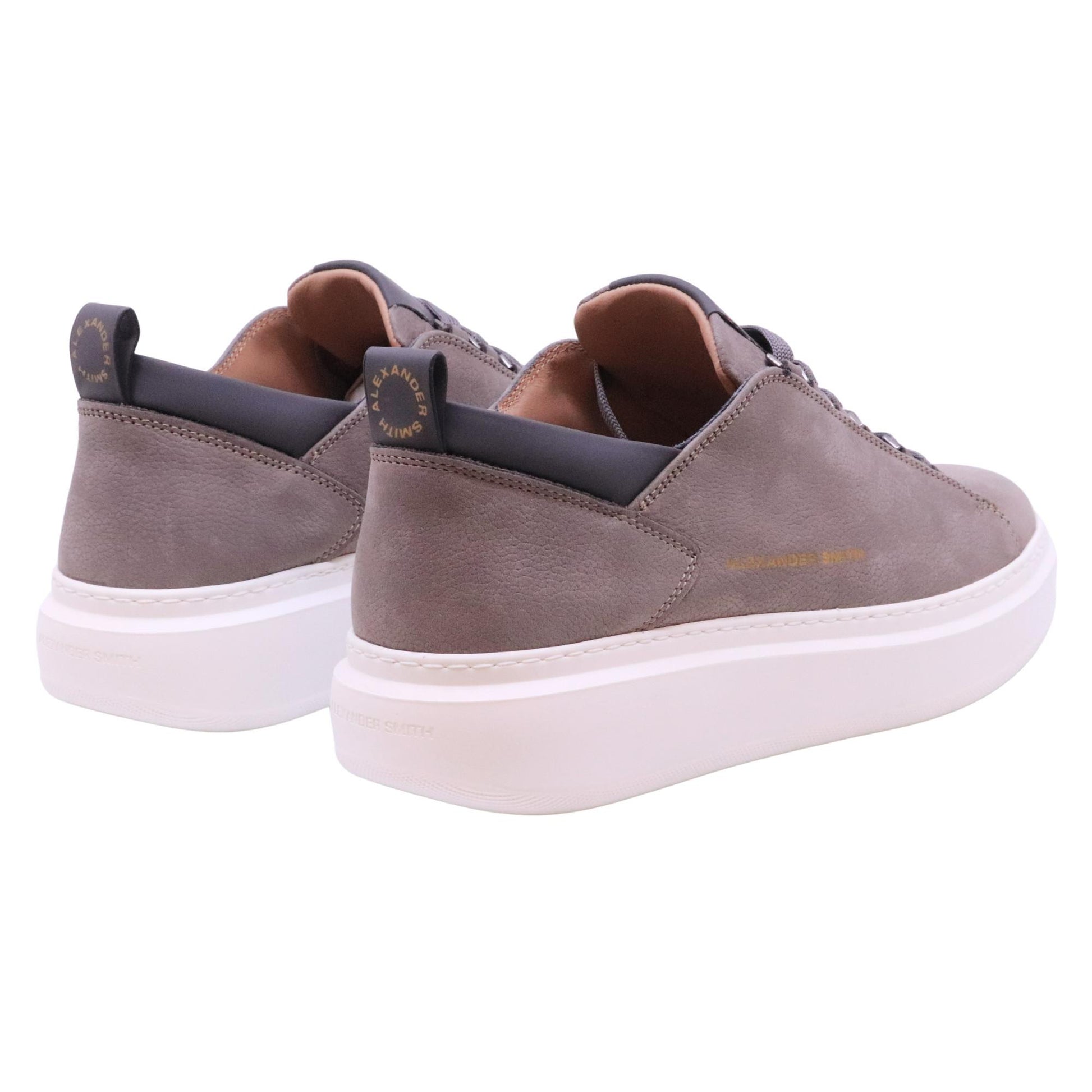 Alexander Smith Wembley 2253 sneaker uomo nabuk grigio asfalto 