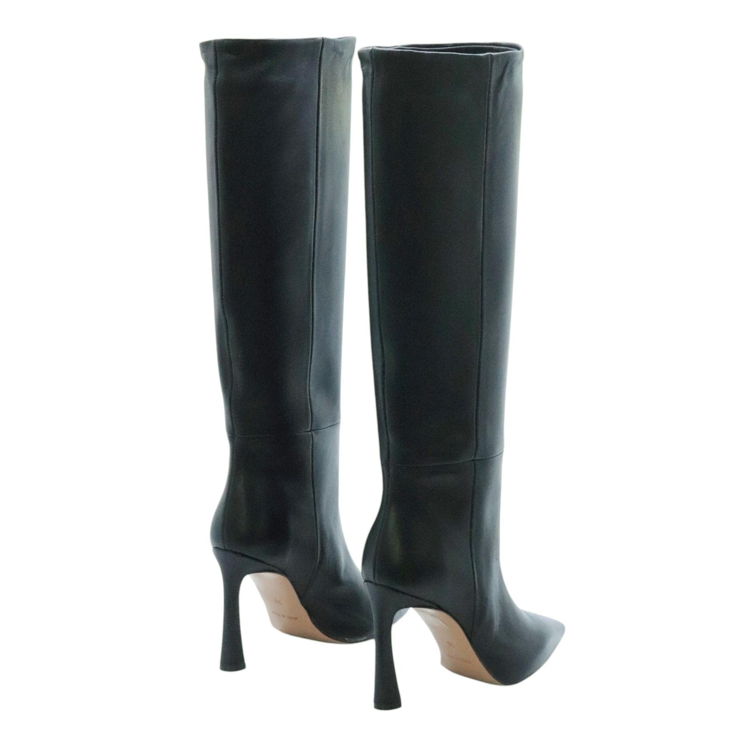 Bianca Di R913N stivale donna in pelle nera 