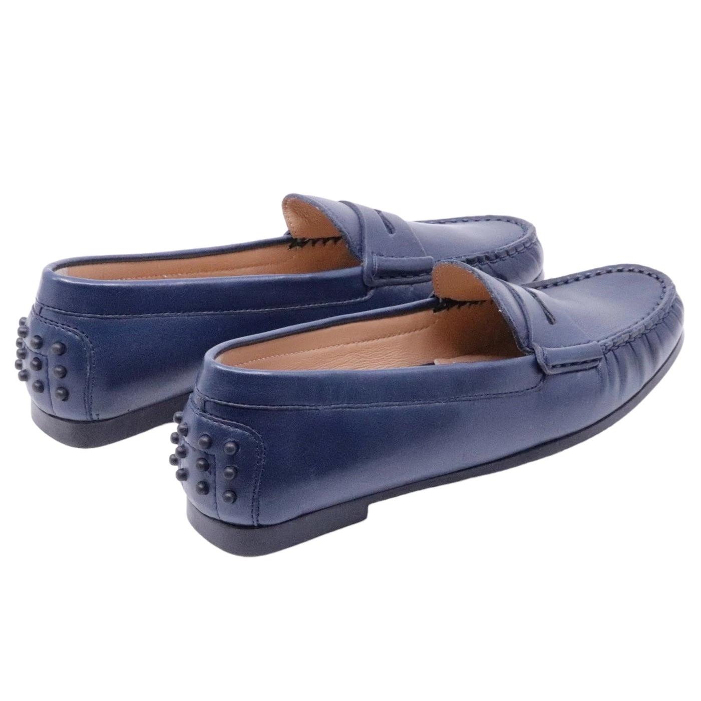 Mocassino donna Triver Flight 512 01 in pelle blu 