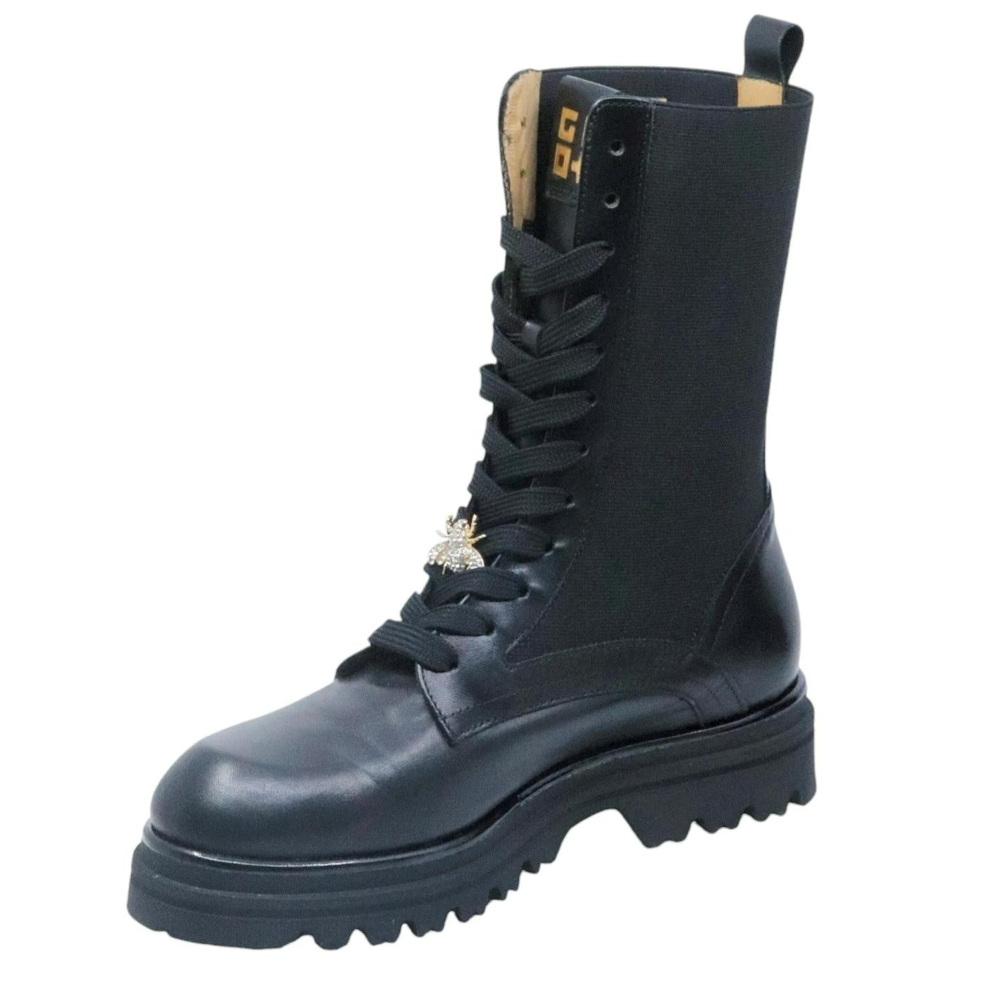 Stivaletto GIO+ MIA06 in pelle nera 