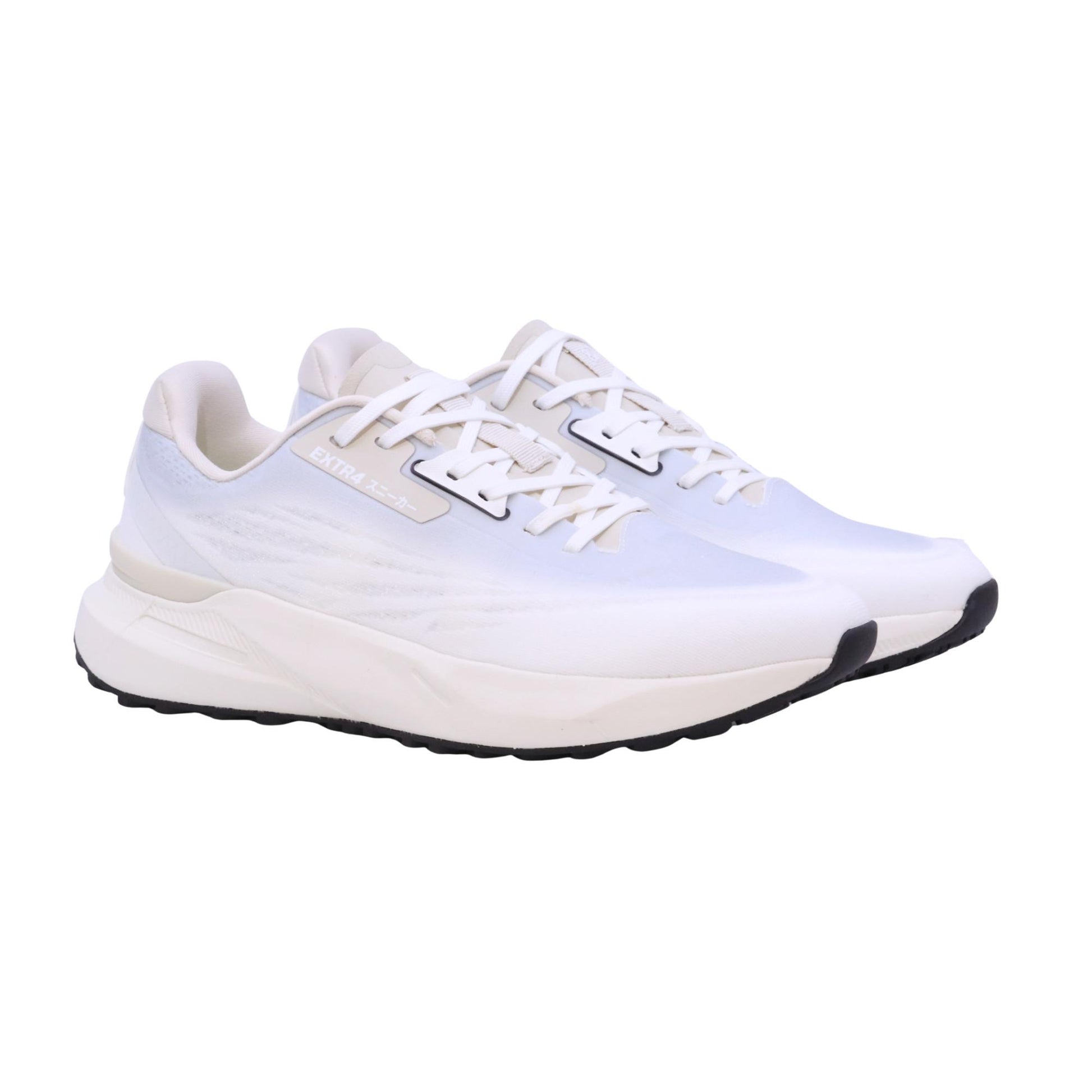 Extr4 Kaizen 4.04 sneaker uomo bianca in tessuto tecnico traspirante 