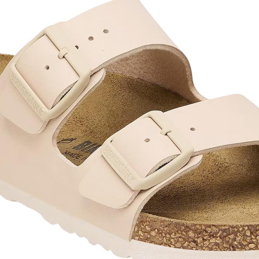 Birkenstock Arizona New Beige sandalo doppia fibbia beige 